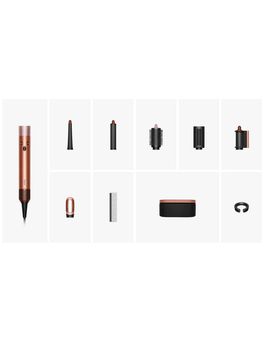 Dyson Airwrap i.d Multi-styler Asciugacapelli Lisci e Ondulati Cipria/Oro Rosa