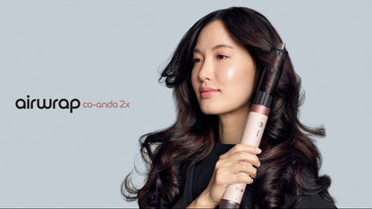 Dyson Airwrap Co-anda2x Styler Asciugacapelli Lisci e Mossi Cipria/Oro Rosa