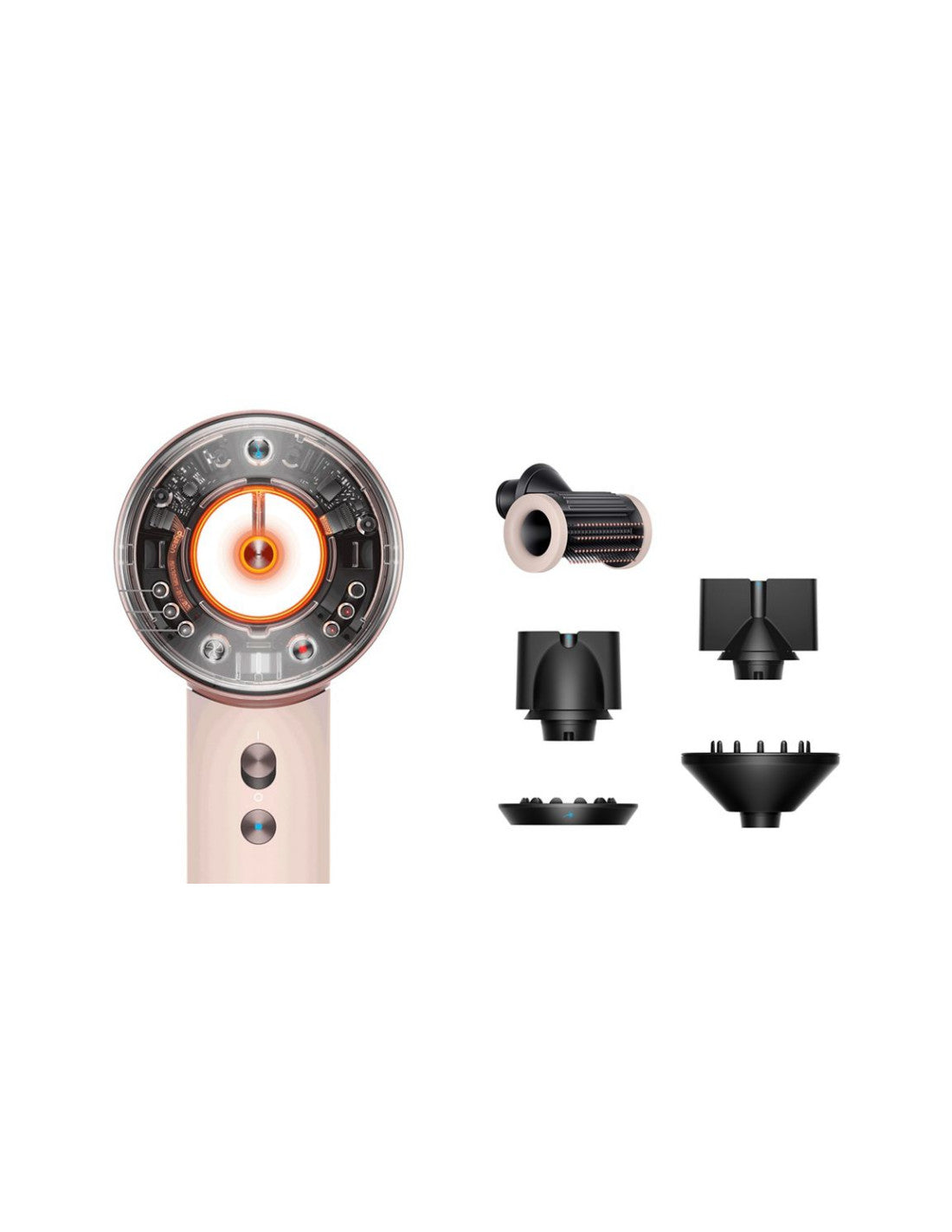 Dyson Supersonic Nural Capelli Lisci e Mossi Cipria/Ora Rosa