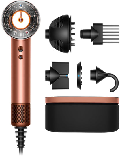 Dyson Supersonic Nural Capelli Ricci e Molto Ricci Seta Ambrata