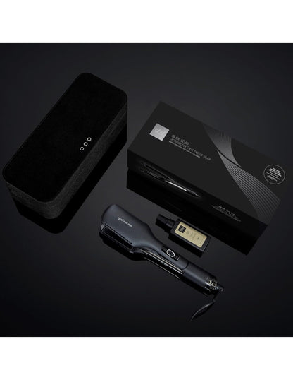 GHD Duet Style Limited Edition Piastra Asciugacapelli 2 in 1 Nera + GHD Sleek Talker 95 ml