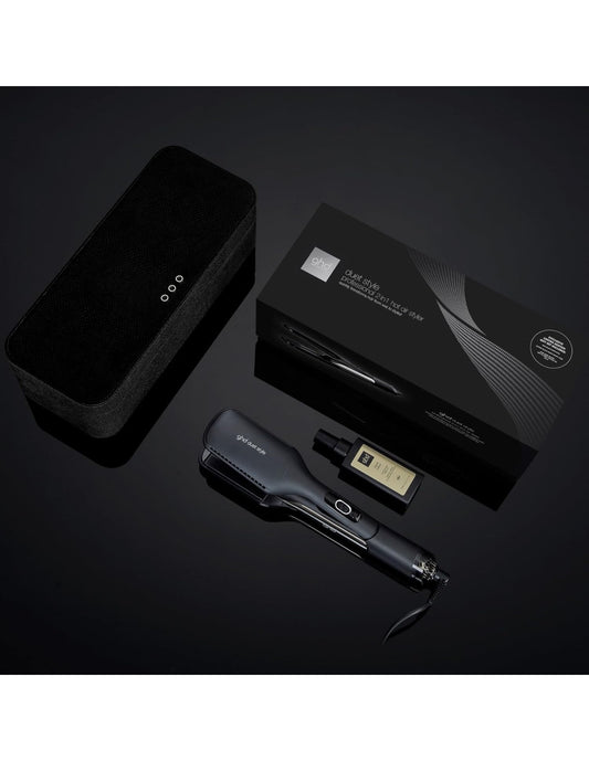 GHD Duet Style Limited Edition Piastra Asciugacapelli 2 in 1 Nera + GHD Sleek Talker 95 ml