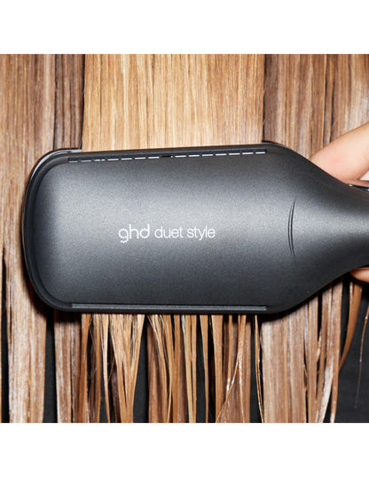 GHD Duet Style Limited Edition Piastra Asciugacapelli 2 in 1 Nera + GHD Sleek Talker 95 ml