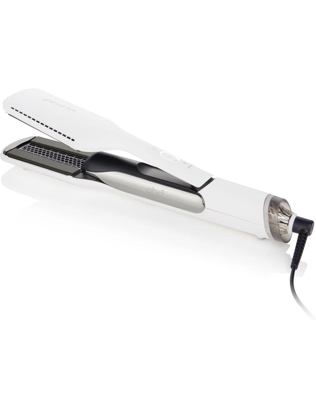 GHD Duet Style Piastra Asciugacapelli 2 in 1 Bianca