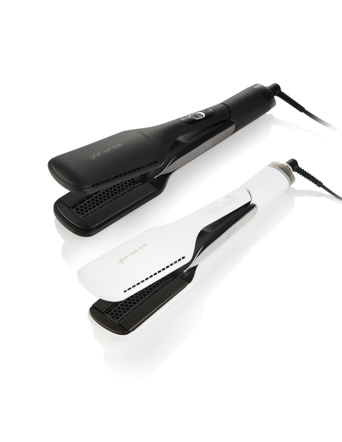 GHD Duet Style Piastra Asciugacapelli 2 in 1 Bianca